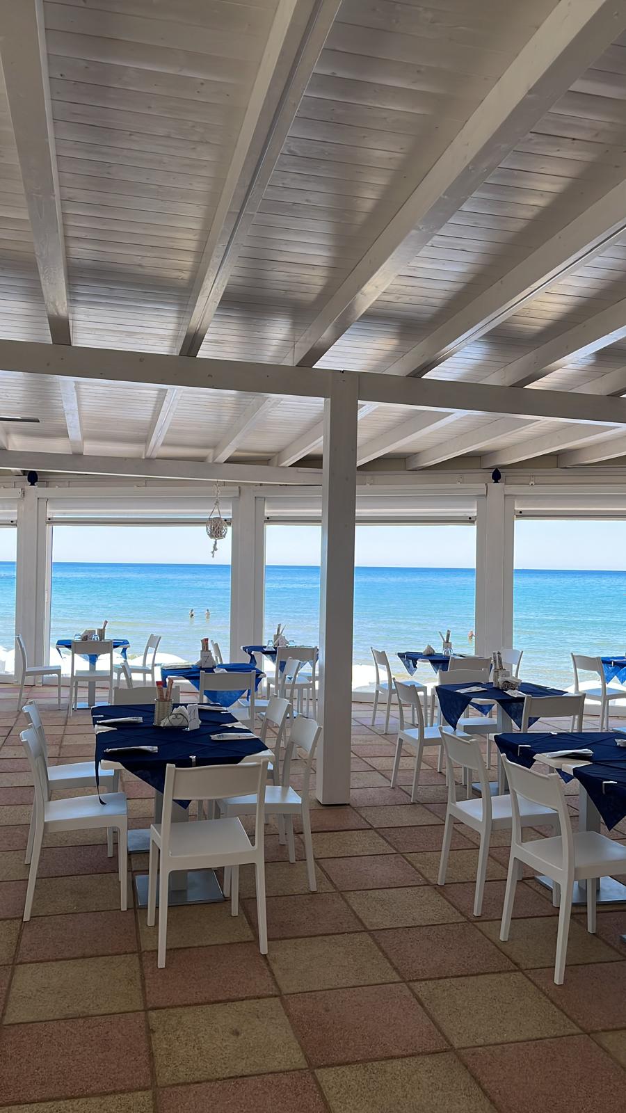 Terrazza sul mare di Lido Mare Blu